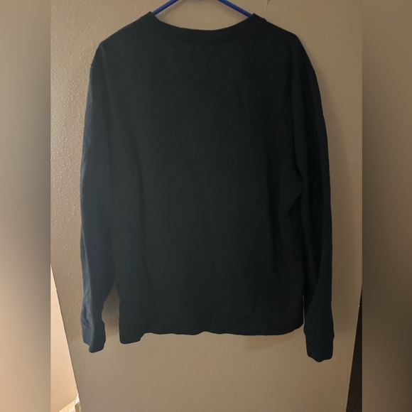 All Saints Madsen Crewneck Sweatshirt- Black XL EUC - Picture 2 of 3